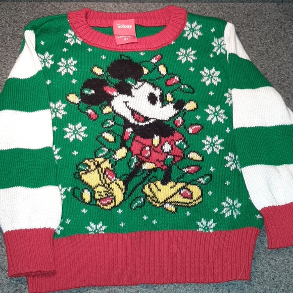 Disney Other - Used Disney Mickey Mouse Christmas Sweater